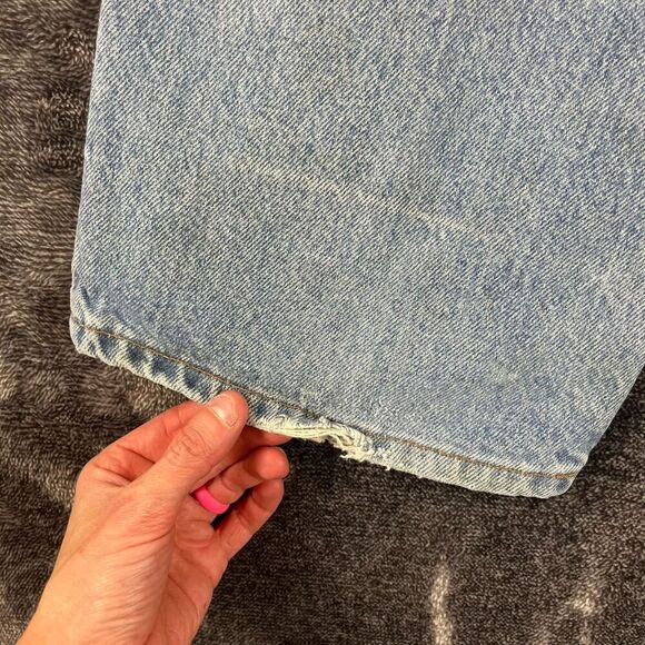 Vtg Levi's 517 Bootcut Denim Men's Jeans 33X34(30X33) Orange Tab USA - Picture 13 of 15